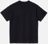 Carhartt WIP S/S American Script T-Shirt I029956 BLACK galéria