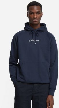 Pánska mikina Wood Wood Fred Hoodie 12045600-2474 NAVY