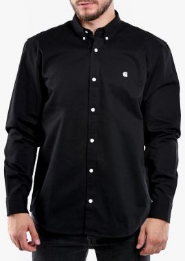 Carhartt Madison Shirt I023339 BLACK/WHITE