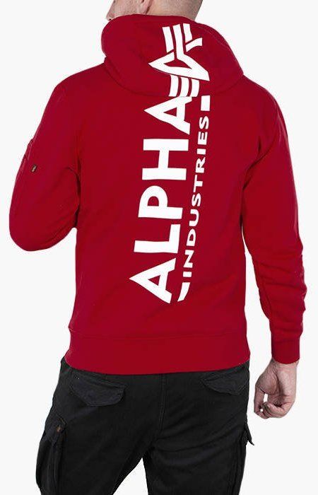 Alpha Industries Back Print Hoody 178318 328