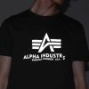 Alpha Industries Basic T-Shirt Reflective Print 100501RP 142 galéria