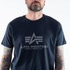 Alpha Industries Basic T-Shirt Reflective Print 100501RP 07 galéria