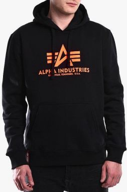 Alpha Industries Basic Hoody Neon Print 178312NP 477