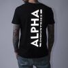 Alpha Industries Backprint Tee Reflective Print 128507RP 285 galéria