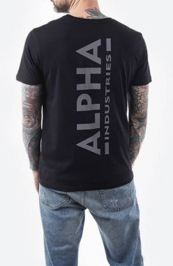 Alpha Industries Backprint Tee Reflective Print 128507RP 285