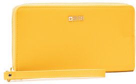 BIG STAR Veľká dámska peňaženka HH674001 Žltá