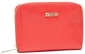 BIG STAR Veľká dámska peňaženka HH674008 Červená