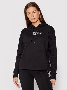 DKNY Sport Mikina DP1T8291 Čierna Relaxed Fit