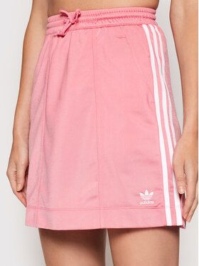 adidas Mini sukňa adicolor Classics Tricot H37775 Ružová Regular Fit