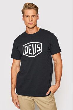 Deus Ex Machina Tričko Shield DMW41808E Čierna Regular Fit