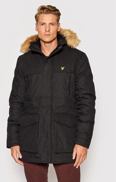 Lyle & Scott Parka Winter Weight Micro Fleece JK1536V Čierna Regular Fit