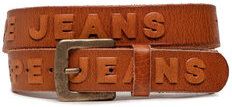 Pepe Jeans Pánsky opasok Lena Belt PL020797 Hnedá