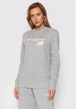 New Balance Mikina Classic Core Fleece WT03811 Sivá Relaxed Fit