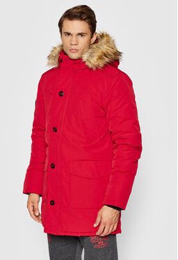 Superdry Parka Everest M5011192A Červená Regular Fit