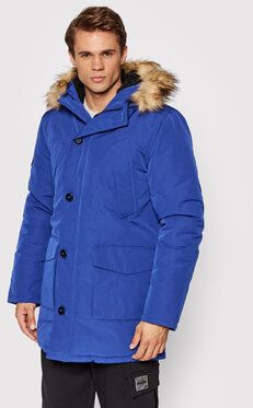 Superdry Parka Everest M5011192A Modrá Regular Fit