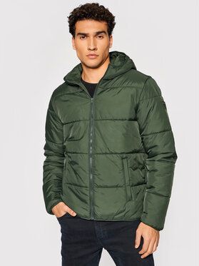 Wrangler Vatovaná bunda The Puffer W4D6WRG08 Zelená Regular Fit