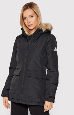 adidas Parka Utilitas GT1707 Čierna Relaxed Fit