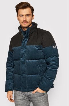 Jack Wolfskin Vatovaná bunda Nature 1206331 Tmavomodrá Regular Fit