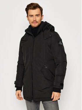 Calvin Klein Jeans Parka J30J318651 Čierna Relaxed Fit