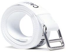 Calvin Klein Jeans Dámsky opasok Slider Webbing Belt 30mm K60K608292 Biela