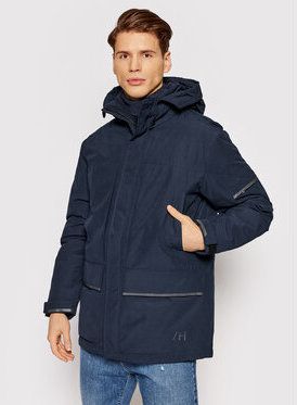 Selected Homme Parka Franz 16079387 Tmavomodrá Regular Fit