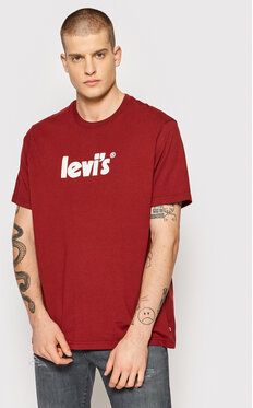 Levi's® Tričko 16143-0394 Červená Relaxed Fit