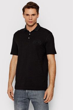 Armani Exchange Polokošeľa 3LZFGG ZJM5Z 1200 Čierna Regular Fit