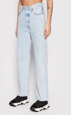 Levi's® Džínsy Ribcage Straight Ankle 72693_1 Modrá Regular Fit