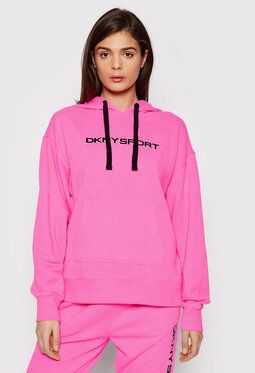 DKNY Sport Mikina DP1T8774 Ružová Oversize