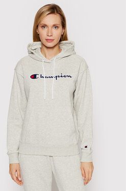 Champion Mikina 114919 Sivá Regular Fit