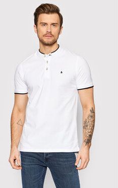 Jack&Jones Polokošeľa Paulos 12199711 Biela Regular Fit