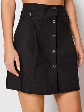 Morgan Mini sukňa 221-JBLACK Čierna Regular Fit