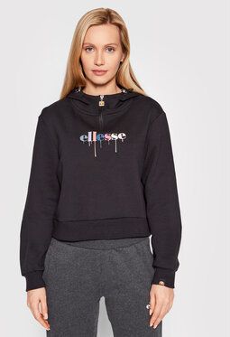Ellesse Mikina Toma SGM11090 Čierna Relaxed Fit