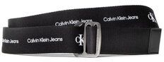Calvin Klein Jeans Pánsky opasok Off Duty Slider Belt 35Mm K50K508897 Čierna