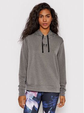 Under Armour Mikina Ua Rival Terry 1369855 Sivá Loose Fit