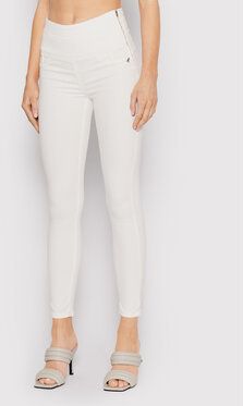 Patrizia Pepe Džegínsy CP0367/DS04-W146 Biela Skinny Fit