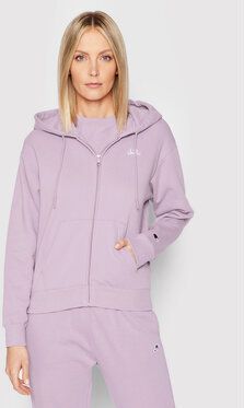 Champion Mikina 114921 Fialová Regular Fit