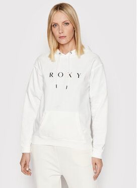 Roxy Mikina Surf Stoked ERJFT04536 Biela Relaxed Fit