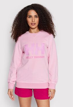 Helly Hansen Mikina Pull Crew Hh Logo 34003 Ružová Regular Fit