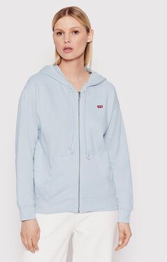 Levi's® Mikina Standard Zip Up A0777-0006 Modrá Regular Fit