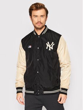 47 Brand Bundy bomber New York Yankees BB017PEMDTJ554373JK Čierna Regular Fit