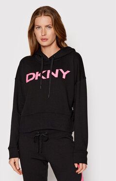 DKNY Sport Mikina DP1T8642 Čierna Regular Fit