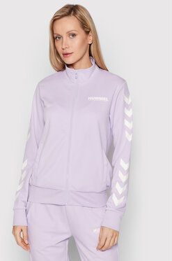 Hummel Mikina Legacy Poly 212696 Fialová Regular Fit