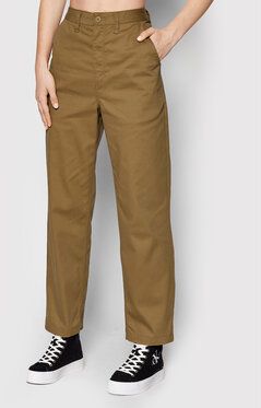 Vans Chino nohavice Authentic VN0A5JOH Hnedá Relaxed Fit