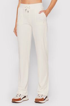 Juicy Couture Teplákové nohavice Del Ray JCAP180 Béžová Regular Fit