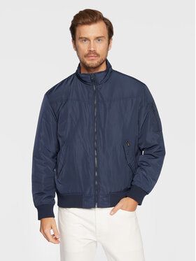 Wrangler Bundy bomber W4C5W3114 Tmavomodrá Relaxed Fit