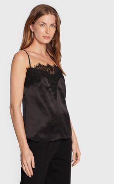 Luisa Spagnoli Top Lilia 5393152 Čierna Regular Fit