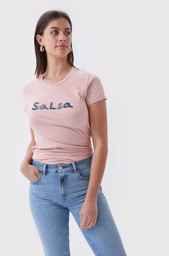 Salsa Tričko 124326 Biela Regular Fit