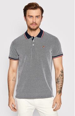 Jack&Jones PREMIUM Polokošeľa Win 12169064 Tmavomodrá Regular Fit