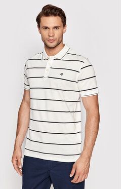 Jack&Jones PREMIUM Polokošeľa Win 12190262 Biela Regular Fit